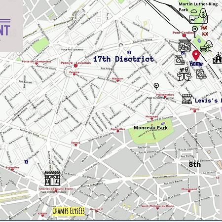Studio Moderne Au Coeur De Paris Batignolles 外观 照片
